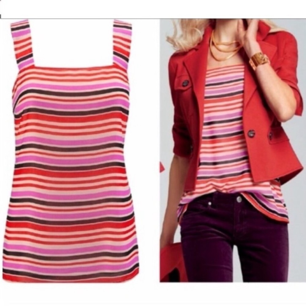 CAbi #3448 London Banded Cami Mod Stripe Size Small